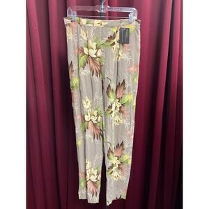 Karen Kane Floral Print Dress Pants.